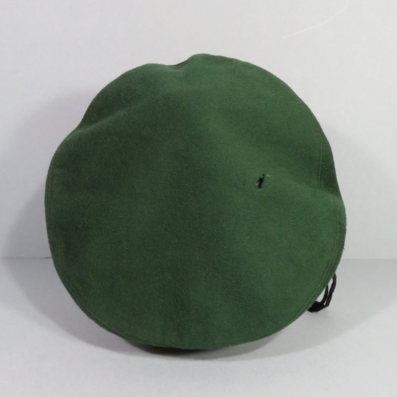 BERET VERT EN 3 PARTIES PARACHUTISTE MODELE 1947 DU REP LEGION ETRANGERE TAP INDOCHINE ALGERIE